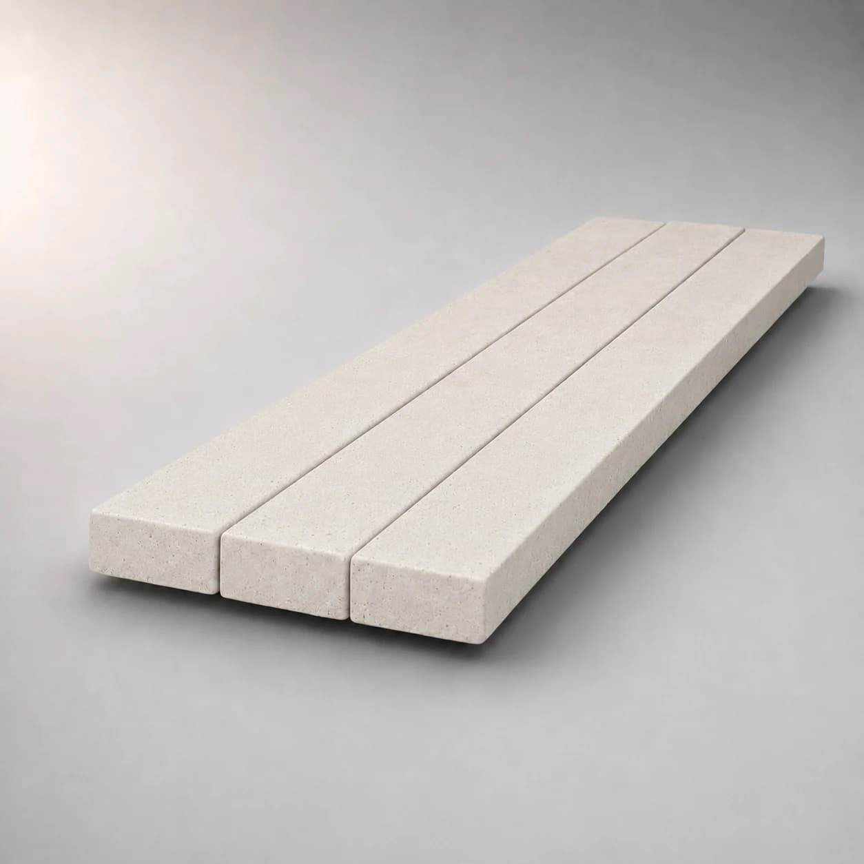 Deck de piedra color Blanco