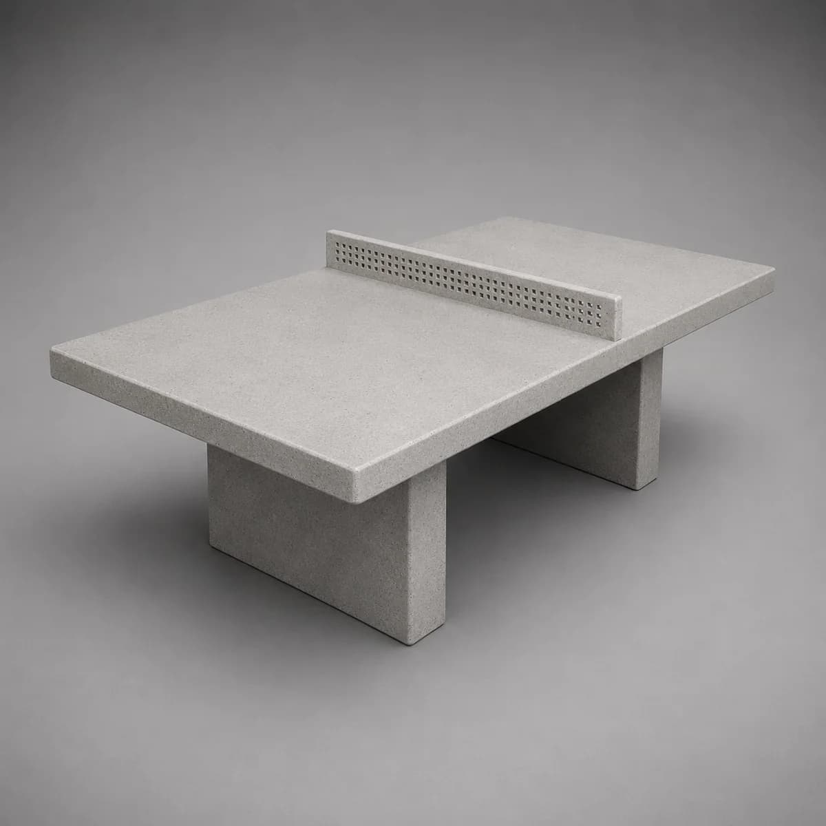 Vista referencial de Mesa Ping-Pong, mesa de mobiliario urbano